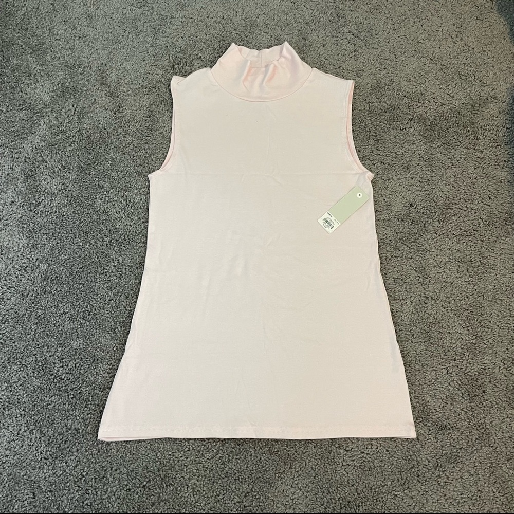 NWT Croft & Barrow® Sleeveless Mockneck